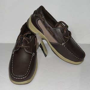 Deer stags  kids boat shoes -NEW